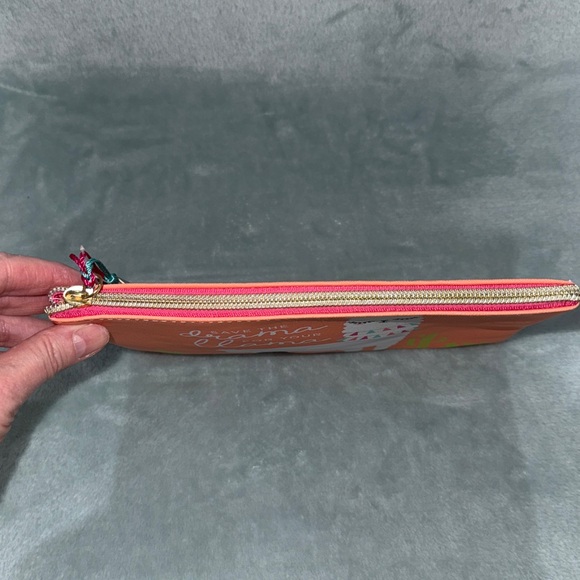 Orange Llama Cosmetic Bag - Picture 9 of 14